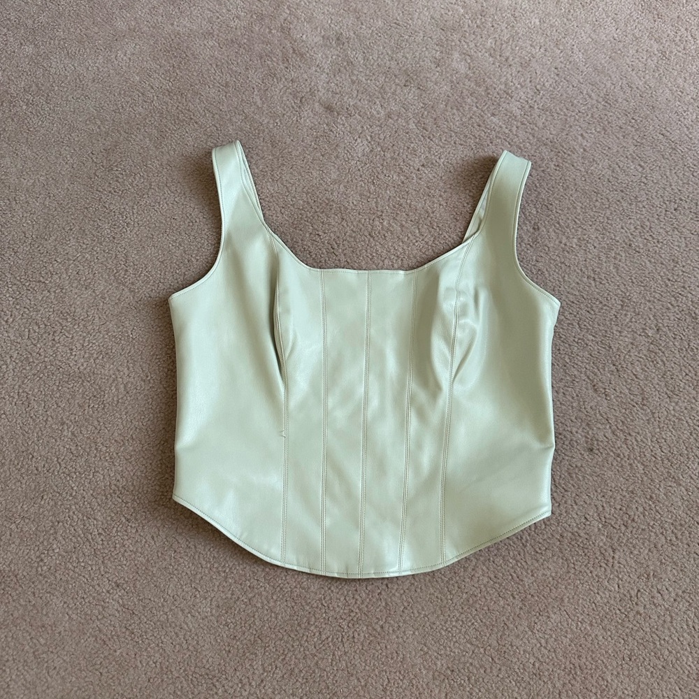 Abercrombie & Fitch Cream Tank Top
